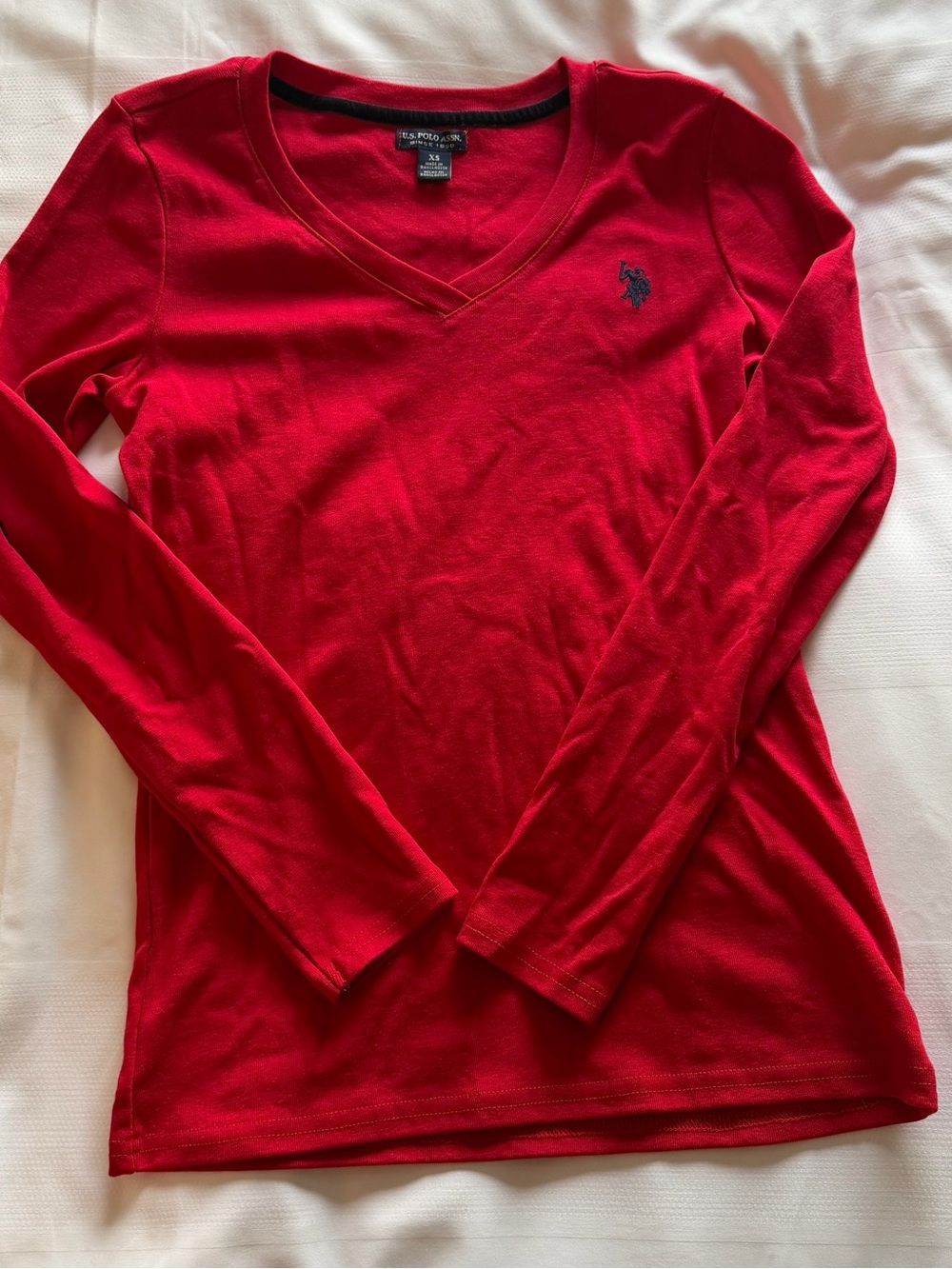 Long sleeve Ralph Lauren polo top